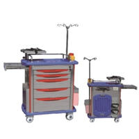 CE Approved New Design Multifunctional ABS Plastic Emergency Cart with drawers - DR-308A-3